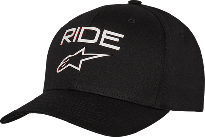 Gorra Alpinestars Ride Transfer - Negro/Blanco