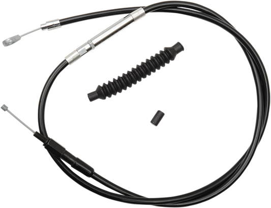 Black Vinyl Clutch Cable for 15" - 17" Ape Hanger Handlebars54201