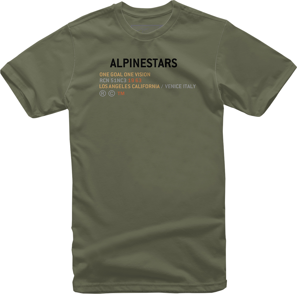 Playera Alpinestars Quest - Verde Militar