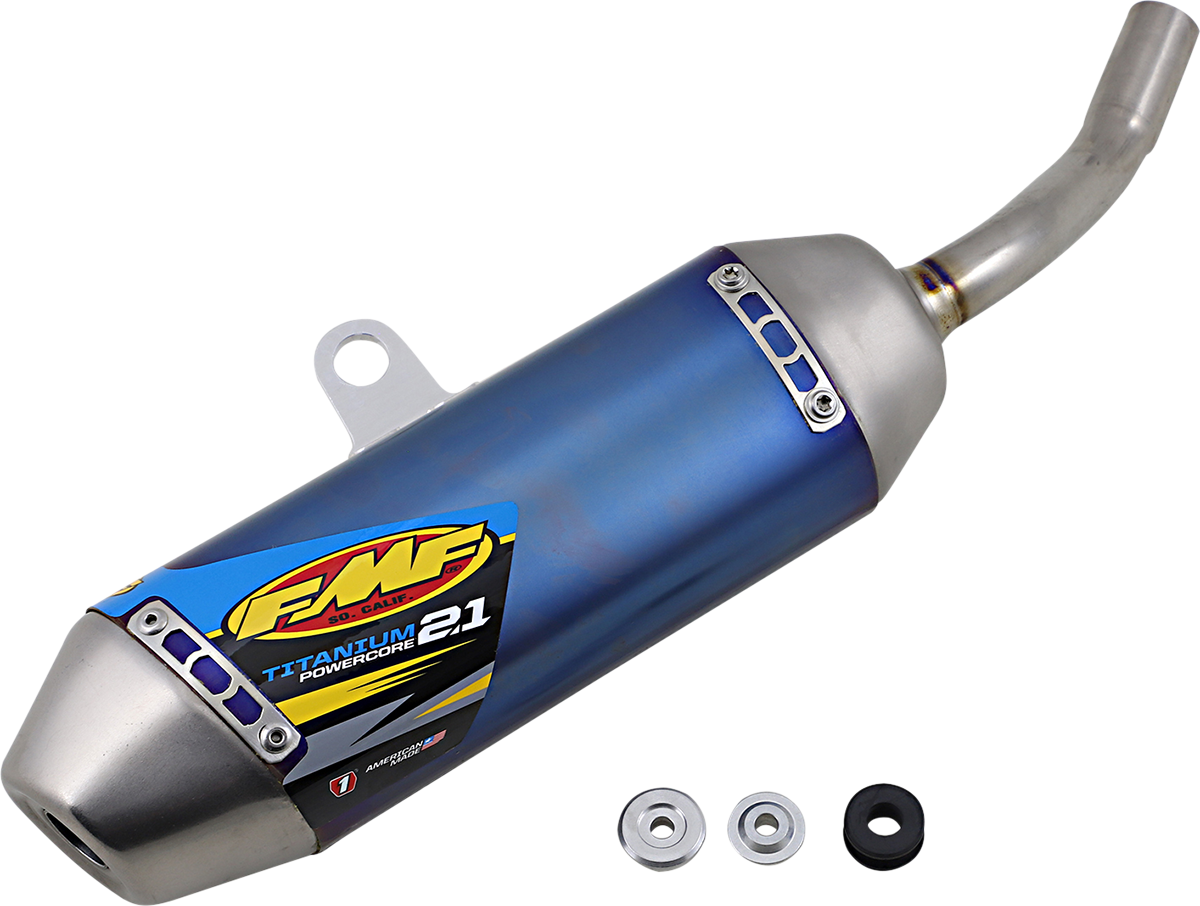 Powercore 2.1 Muffler - Titanium