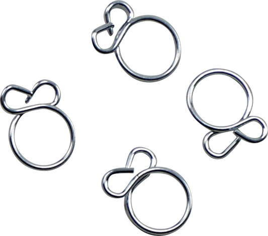 Wire Clamp Refill - Silver - 4-Pack