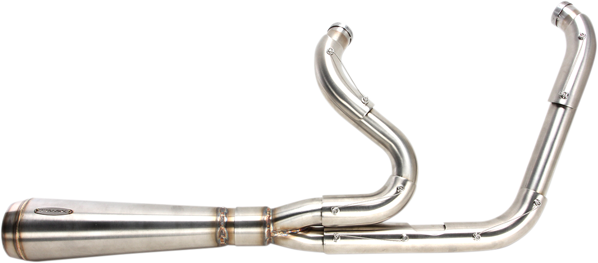 Assault 2:1 Exhaust - Full Stainless - '06-'17 Dyna