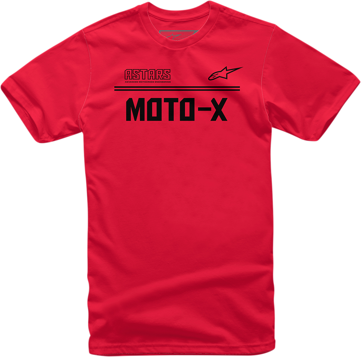 Moto X T-Shirt - Red/Black - Medium