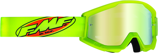 Youth PowerCore Goggles - Core - Yellow - Gold Mirror