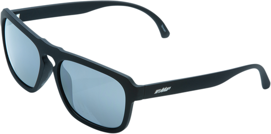 Lentes FMF Emler - negro/plata