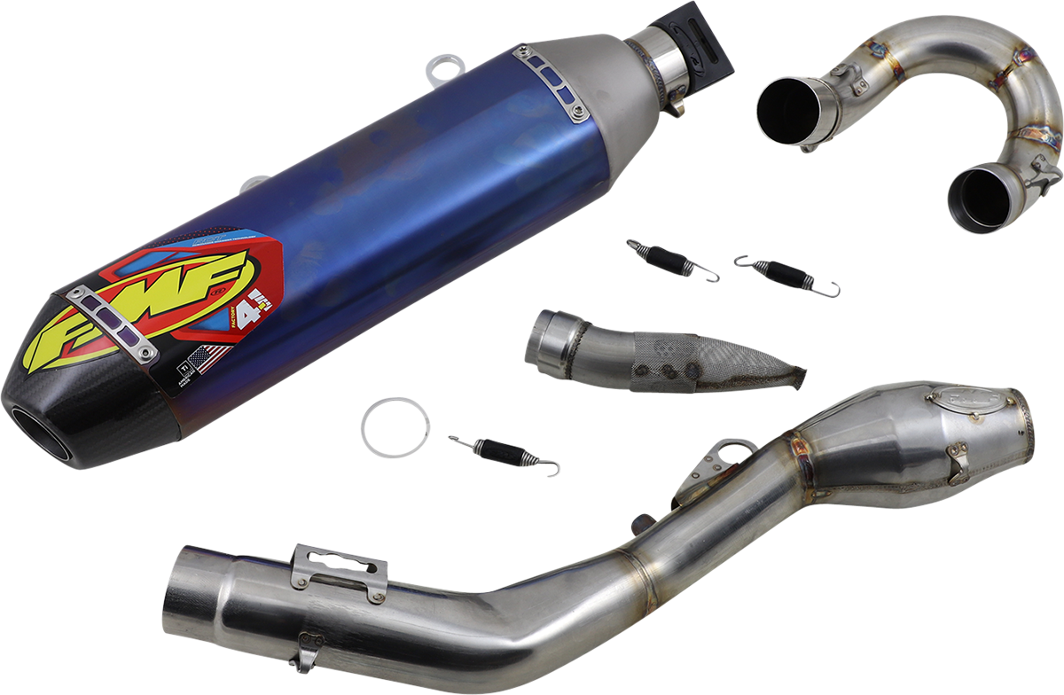 4.1 RCT Exhaust with MegaBomb - Anodized Titanium