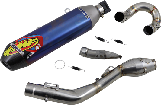 4.1 RCT Exhaust with MegaBomb - Anodized Titanium