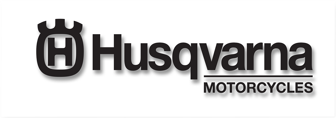Die-Cut Decal - 1' - Husqvarana Black