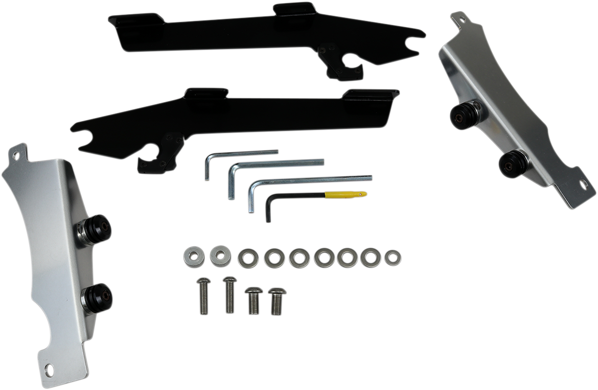 Batwing Trigger Lock Mounting Kit - Vstar - Black