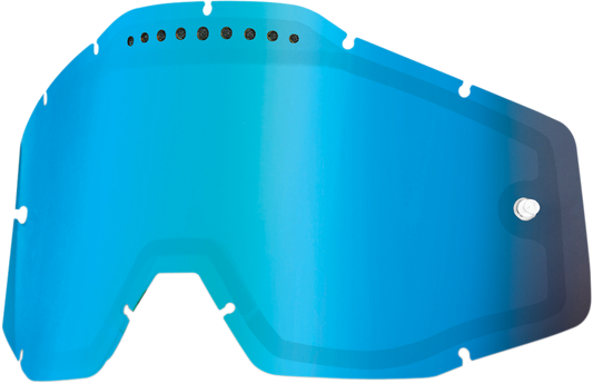 Accuri/Racecraft/Strata Dual Lens - Vented - Blue Mirror