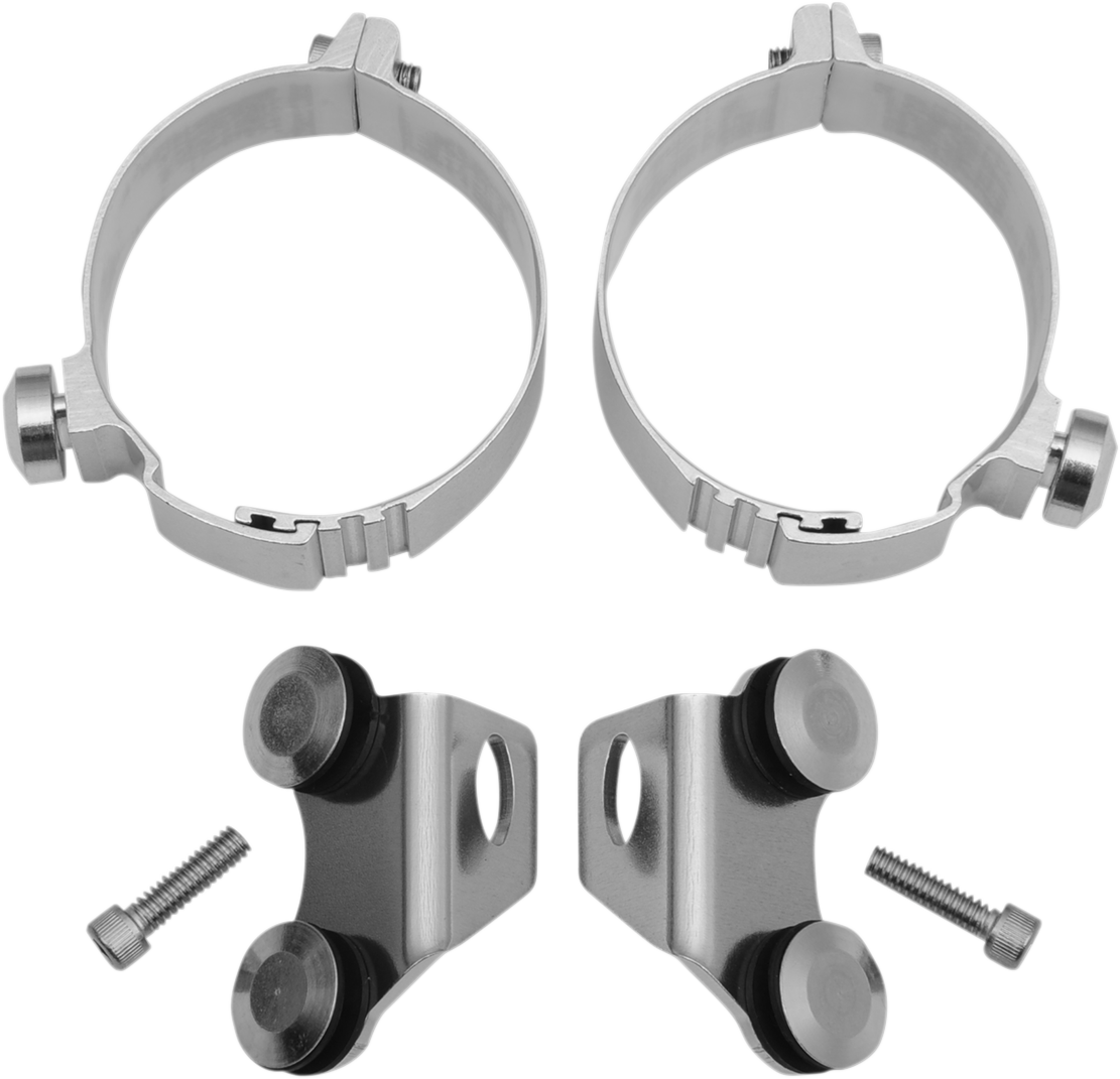 Fork Cover - Hardware Kit - Polished