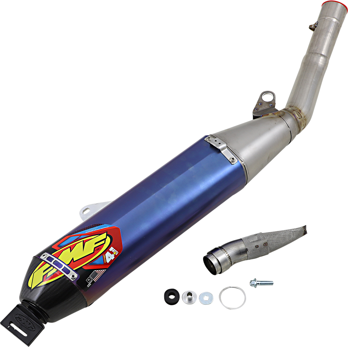 Factory 4.1 RCT Muffler - Anodized Titanium