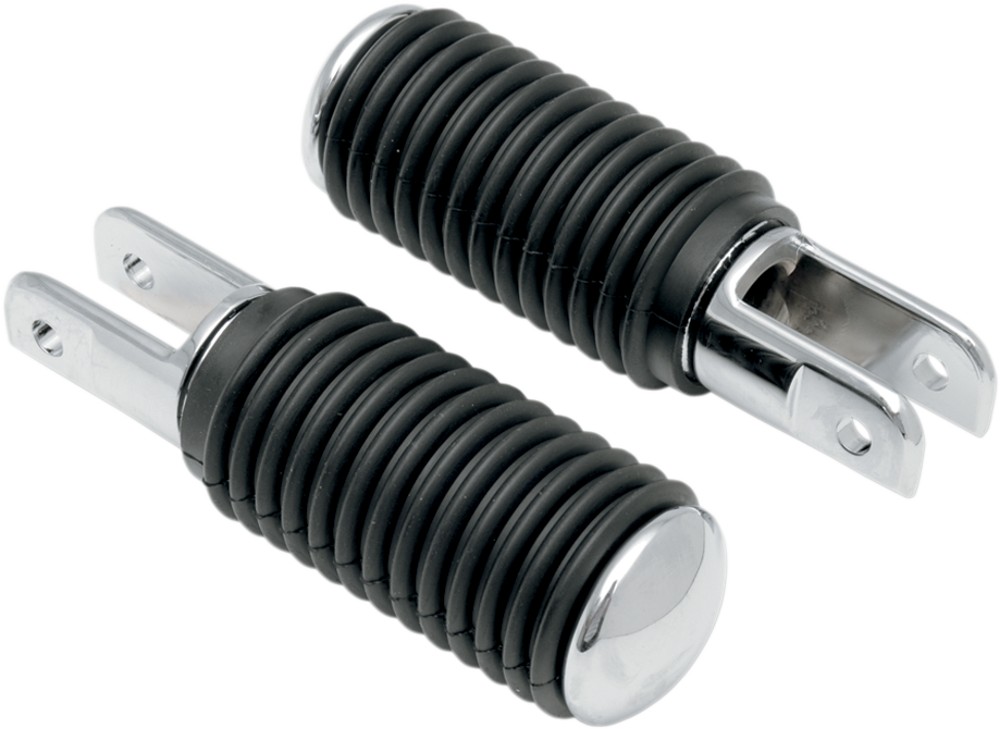 Posapies de Montaje de Caucho Extremo con Cromo