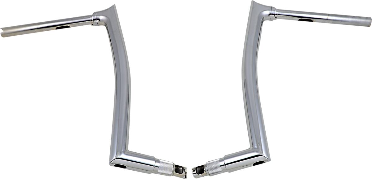 16" Chrome 1-1/2" Pointed Top Handlebar