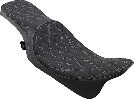 Predator 2-Up Seat - Double DIamond - Silver Stitching - Solar Leather