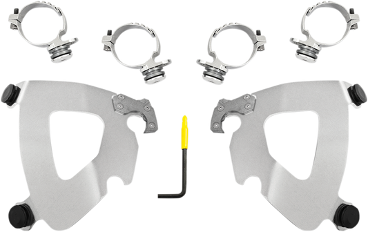 Gauntlet Mounting Kit - Polished - FXLR