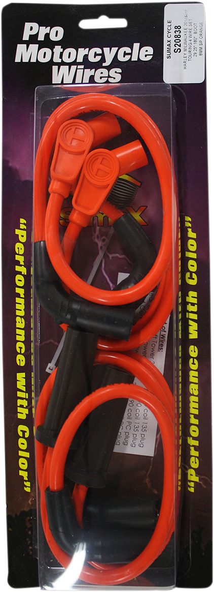 Spark Plug Wires - Orange - FL