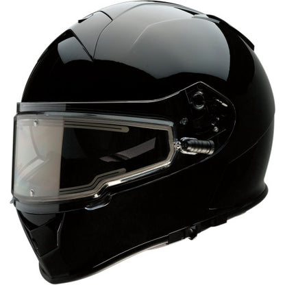 Casco electrico ZIR Warrant Snow  - negro