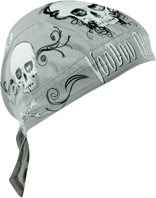 FlydannaÂ® Head Wrap - Voodoo Child - Gray