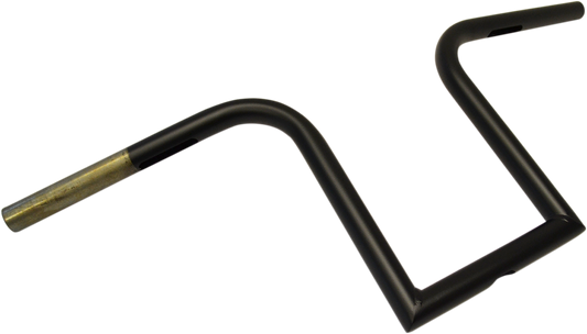 Flat Black 10" Bourbon Ape Hanger Handlebar