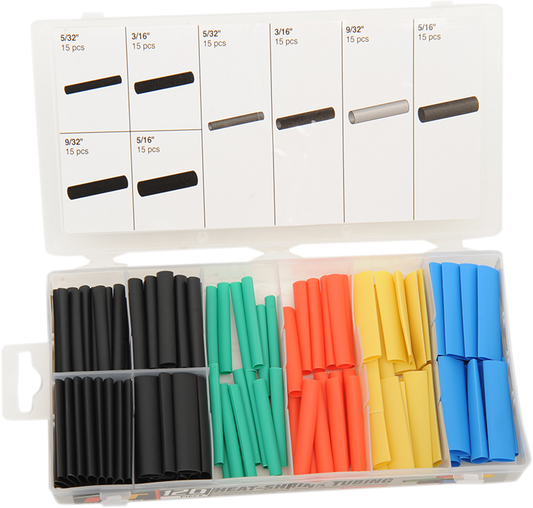 Heat Shrink Tubing - 120 PC