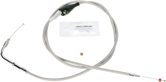 Chicote Regreso Barnett Acero Inoxidable Extendido 10"0868