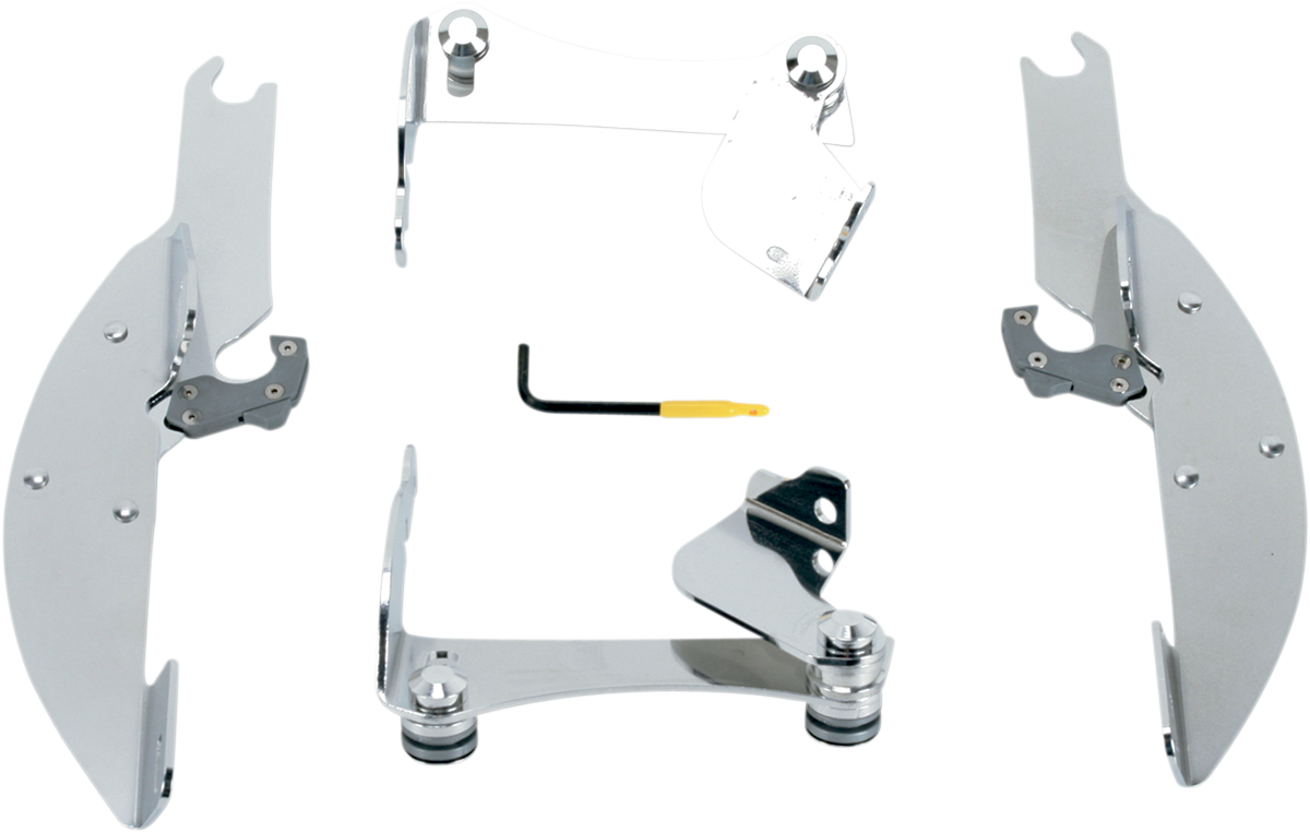 Batwing Trigger Lock Mounting Kit - VTX13 - Polished