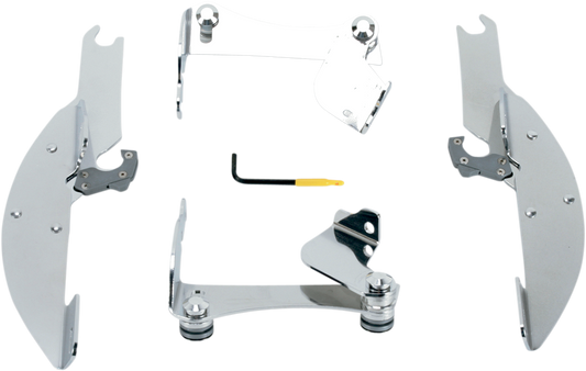 Batwing Trigger Lock Mounting Kit - VTX13 - Polished