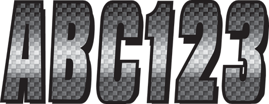 I.D. Sticker Kit - 300 Series - Chrome Gradation