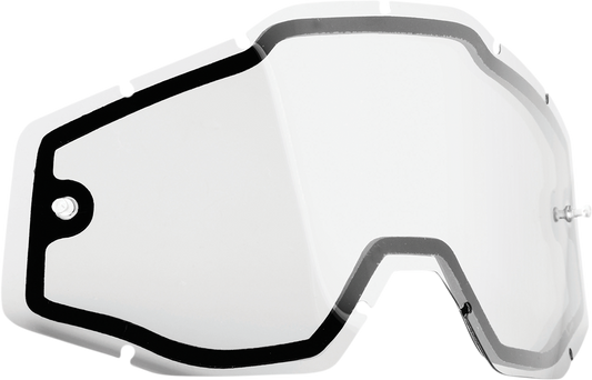 Lente de repuesto panel dual para goggles FMF PowerBomb/PowerCore - transparente