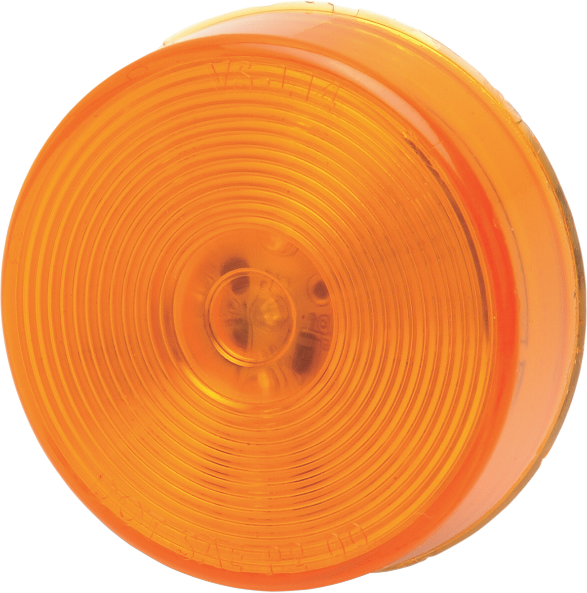 2.5" Round LED Light - Amber