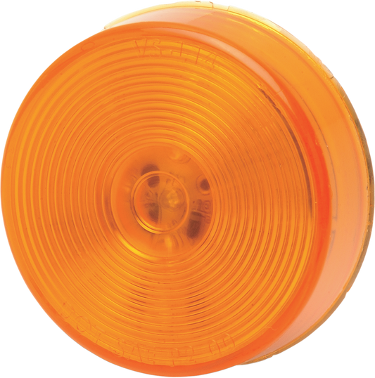 2.5" Round LED Light - Amber