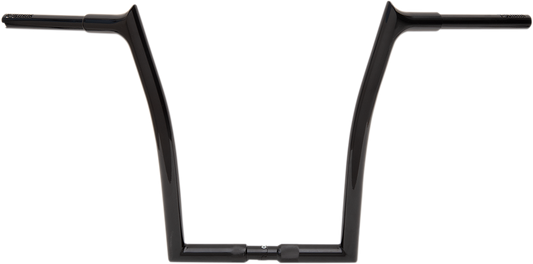 Black 16" Pointed Top Handlebar
