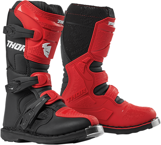 Youth Blitz XP Boots - Red/Black - Size 6
