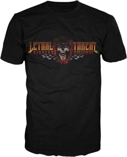 Playera Lethal Threat Sinner's Speedway