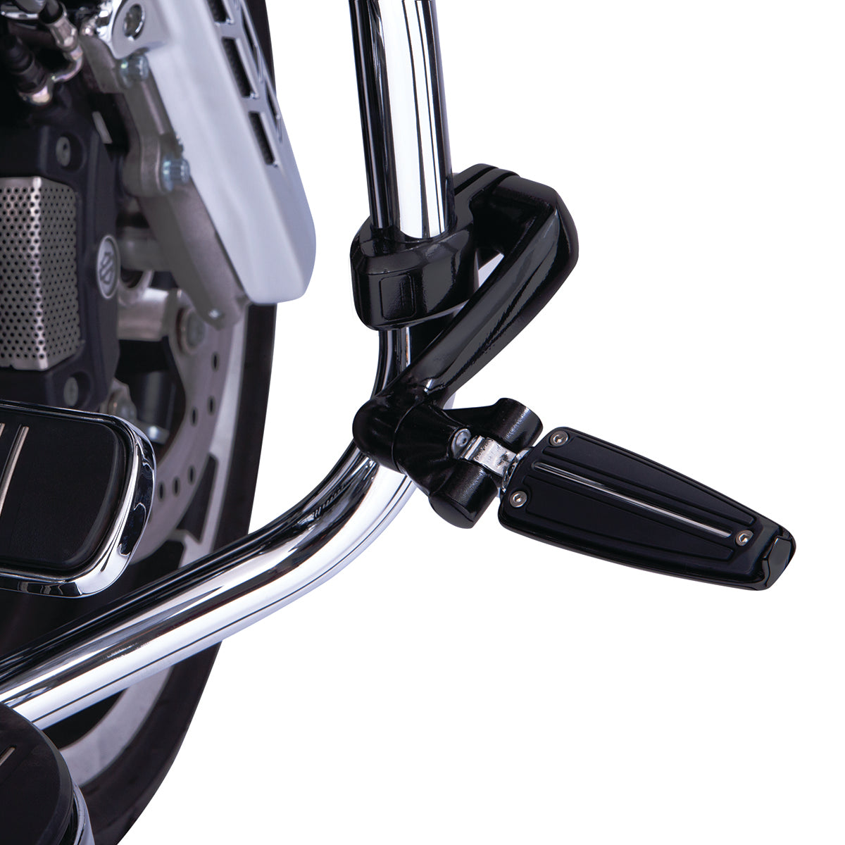 Abrazadera CIRO sin pasador - Negro Brillante - Extensión de 4"