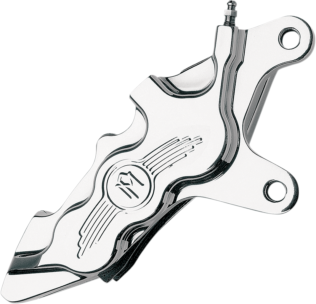 6 Piston Caliper - 11.5" - Right - Chrome