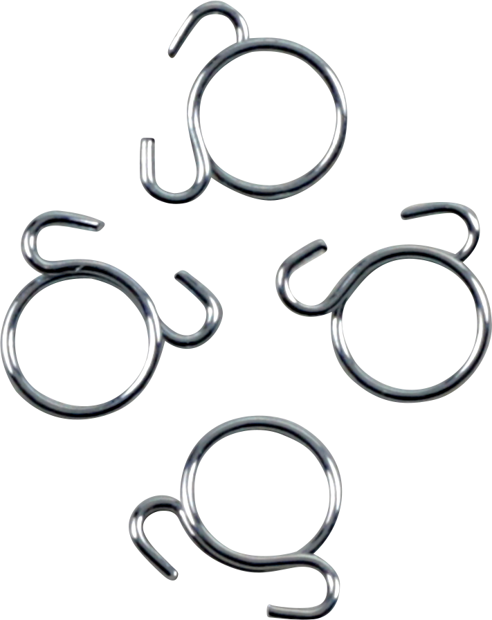 Wire Clamp Refill - Silver - 4-Pack