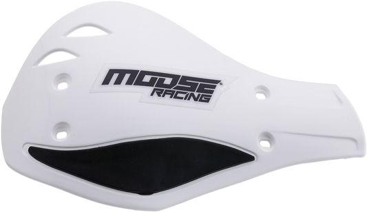 Handguards - Deflector - White/Black