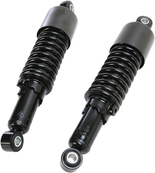 Custom Shorty Shocks with Shroud - Black Body/Black Spring Finish - Eye Lowering