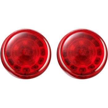 Insertos Direccional Estilo Bala LED Rojos