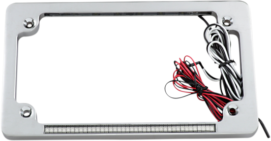 Dual License Plate Frame - Chrome