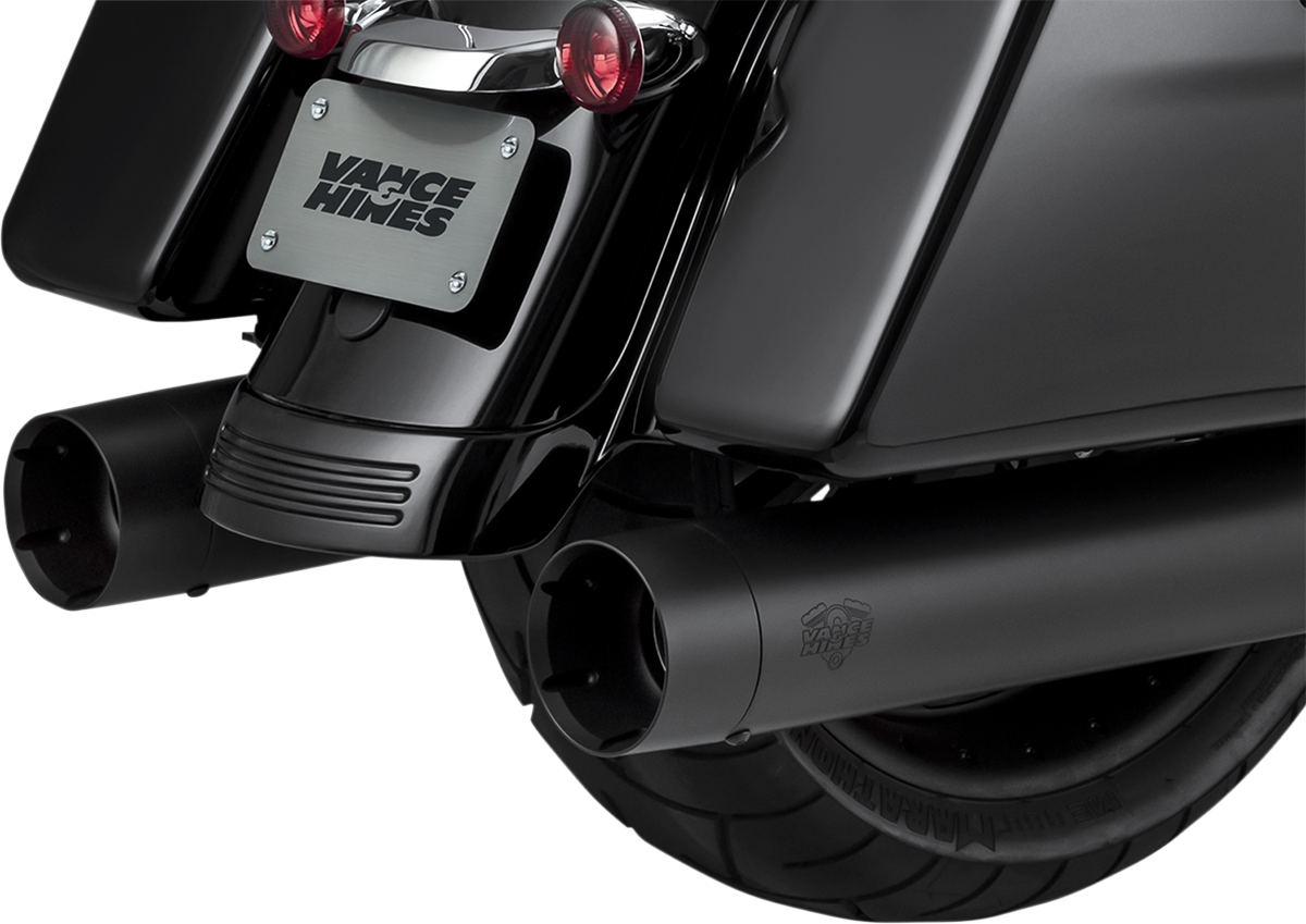 Mofles Vance & Hines 4.5" Titan 450 negro mate H-D Touring 2017 a 2022