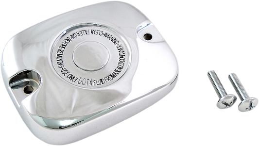 Master Cylinder Cover - Clutch - Chrome