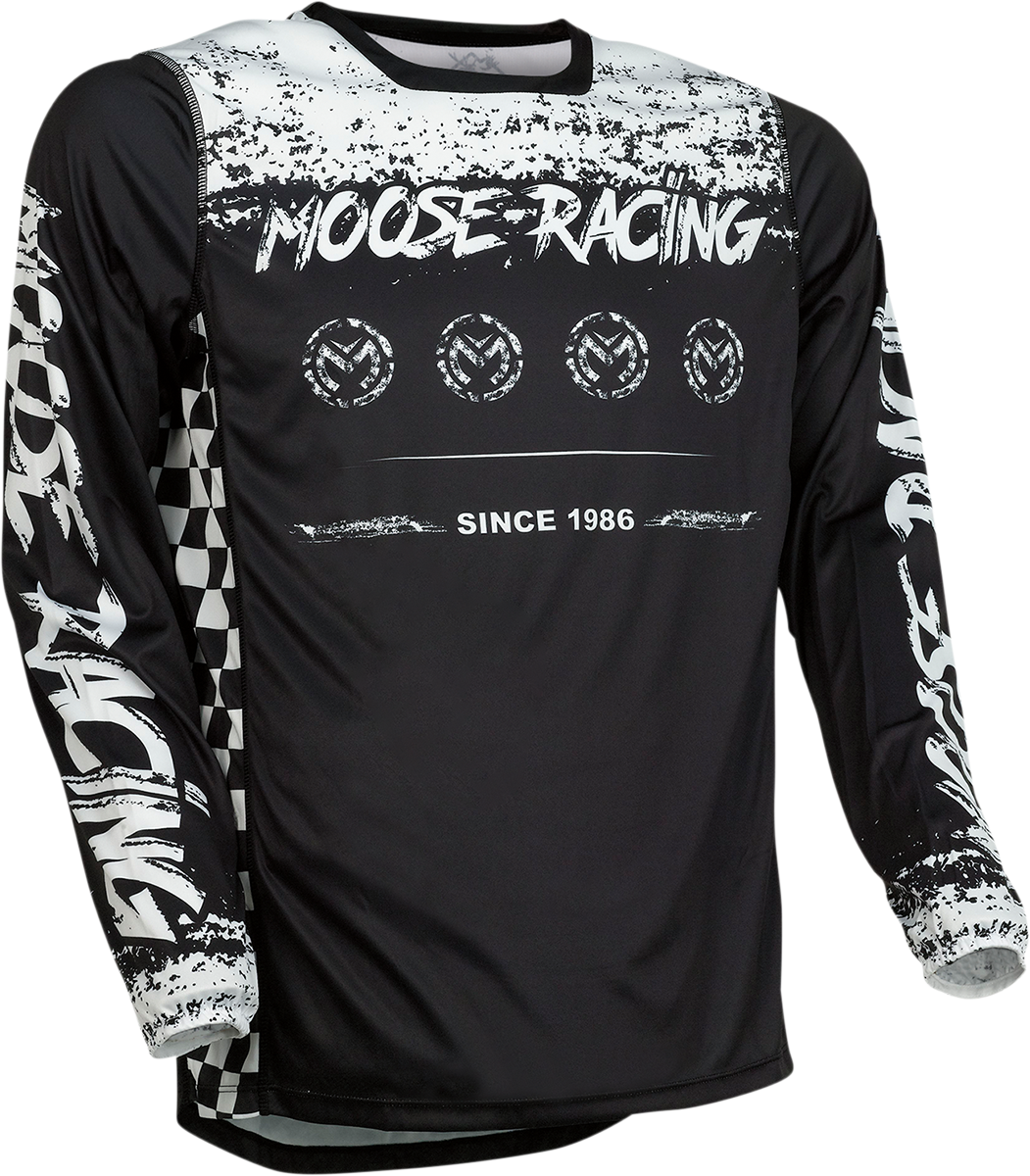 M1 Jersey - Black/White - 3XL