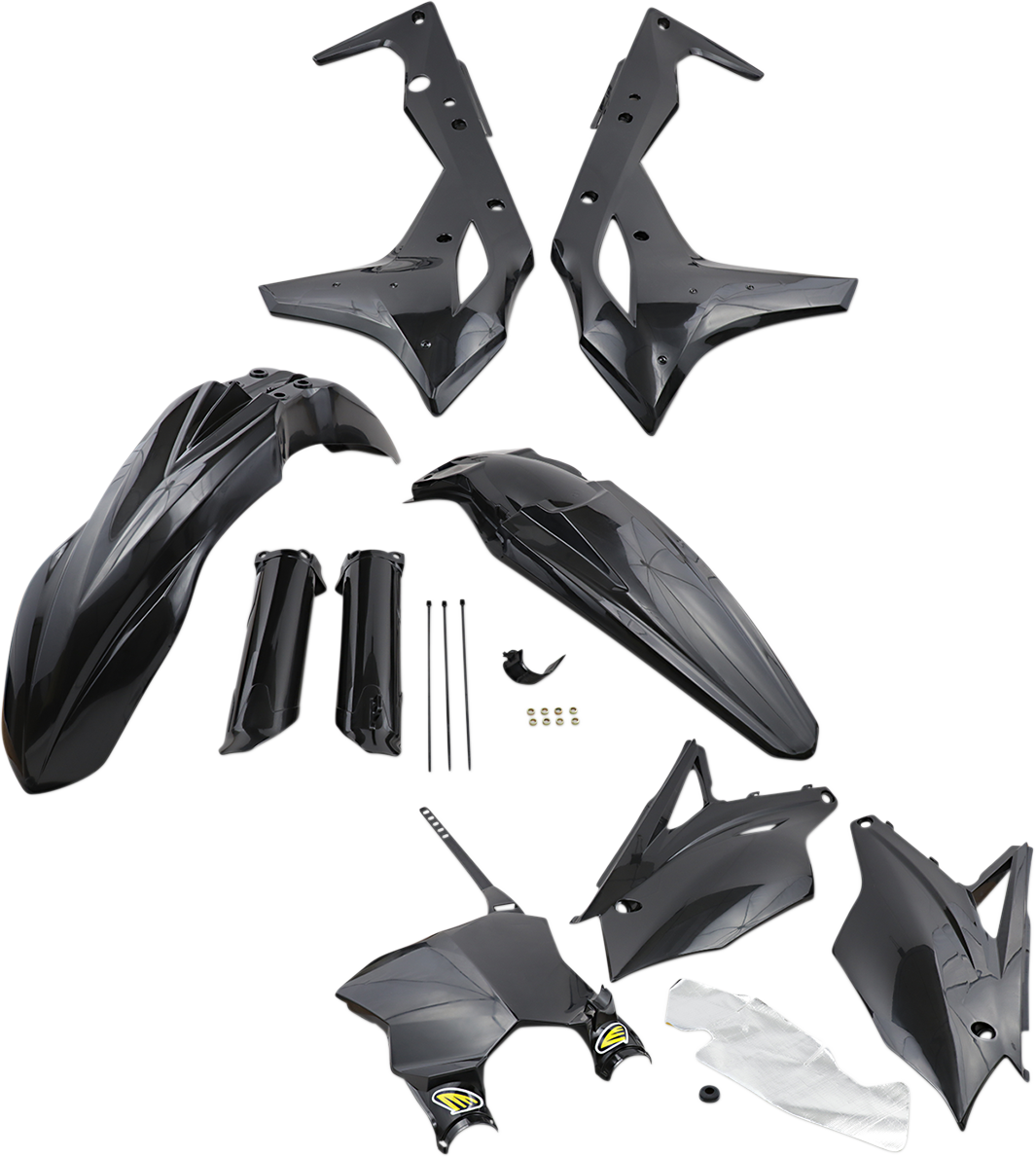 Body Kit - Powerflow - Black - KXF250