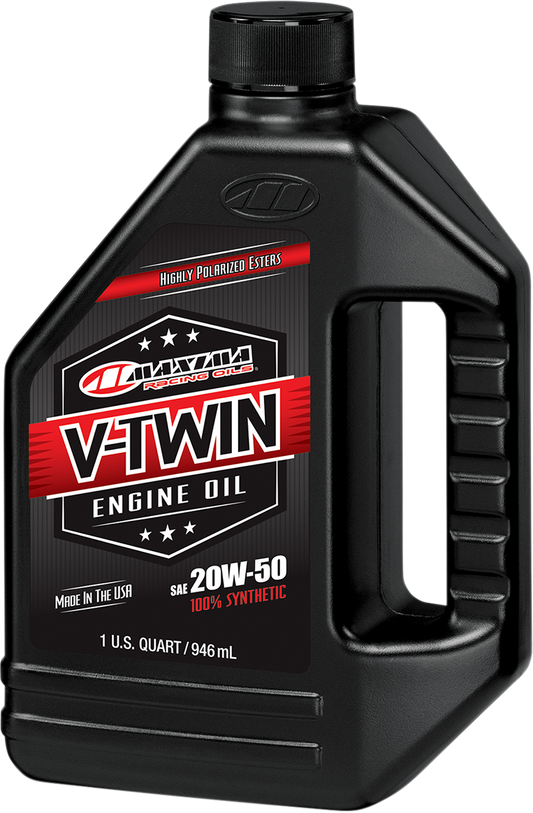 V-Twin Synthetic Oil - 20W-50 - 1 U.S. quart