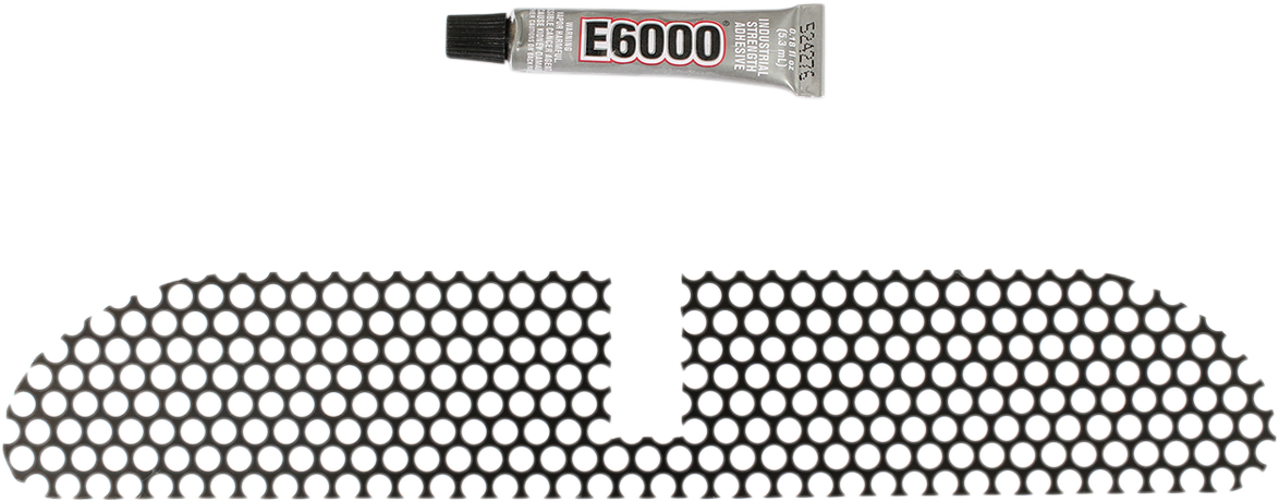 Fairing Vent Screen - Round - Black50215