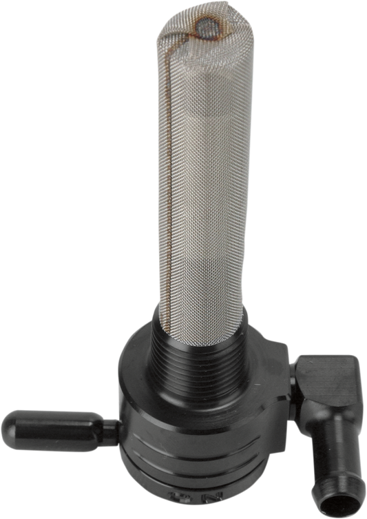 Backward Petcock - Black  - 3/8" NPT