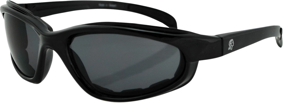 Arizona Sunglasses - Shiny Black - Smoke